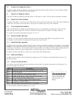 Preview for 4 page of NewMar SPS 12-20 Installation & Operation Manual