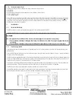 Preview for 5 page of NewMar SPS 12-20 Installation & Operation Manual