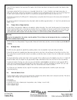 Preview for 7 page of NewMar SPS 12-20 Installation & Operation Manual