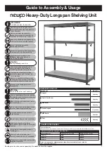 Newpo Heavy-Duty Longspan Shelving Unit Manual To Assembly & Usage preview