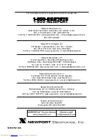 Preview for 72 page of Newport Electronics INFCP-B Series Operator'S Manual