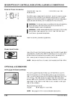 Preview for 49 page of Newport Medical Instruments Newport HT50 Operating Manual