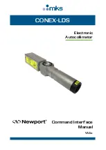 Newport CONEX-LDS Command Interface Manual preview