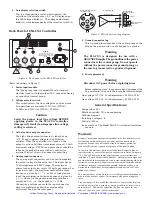 Предварительный просмотр 3 страницы Newport ESA-CXA Manual