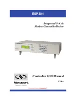 Newport ESP301 Manual preview