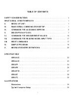 Предварительный просмотр 3 страницы Newport iDRX Series Communications Manual