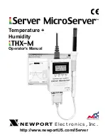 Newport iServer MicroServer Operator'S Manual preview