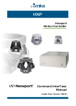 Предварительный просмотр 1 страницы Newport MKS HXP Series Command Interface Manual