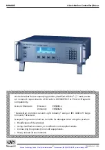 Preview for 8 page of Newport MM4005 User Manual