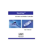 Предварительный просмотр 1 страницы Newport NewStep NSA12 User Manual