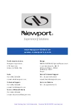 Preview for 25 page of Newport VP-25XA User Manual