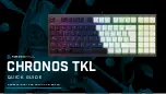 Newskill CHRONOS TKL Quick Manual предпросмотр