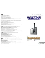 Предварительный просмотр 1 страницы NewStar FPMA-C400BLACK Instruction Manual