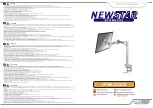 Preview for 1 page of NewStar FPMA-D1130 Instruction Manual