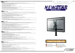 NewStar FPMA-D1200BLACK Instruction Manual предпросмотр