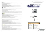 NewStar FPMA-D500KEYB Instruction Manual preview