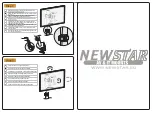 Предварительный просмотр 4 страницы NewStar FPMA-D510BLACK Instruction Manual