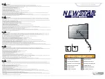 Preview for 1 page of NewStar FPMA-D650BLACK Instruction Manual