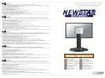 NewStar FPMA-D875BLACK Instruction Manual preview