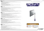 NewStar FPMA-D910 Instruction Manual предпросмотр