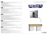 NewStar FPMA-LIFT100BLACK Instruction Manual preview