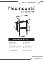 NewStar LED-VW2500BLACK1 Instruction Manual preview
