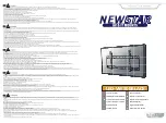 NewStar LED-VW500BLACK Instruction Manual предпросмотр