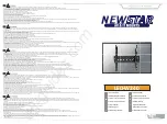 NewStar LED-W240 Instruction Manual preview