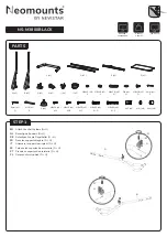 Preview for 2 page of NewStar Neomount NS-M3800BLACK Instruction Manual