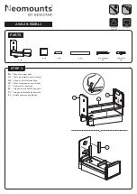 Предварительный просмотр 2 страницы NewStar Neomounts AWL29-550BL1 Instruction Manual