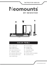 NewStar Neomounts AWL29-750BL1 Instruction Manual preview