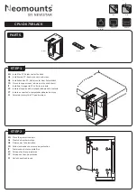 Предварительный просмотр 2 страницы NewStar Neomounts CPU-D075BLACK Instruction Manual