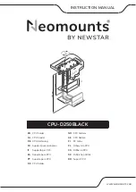 Предварительный просмотр 1 страницы NewStar Neomounts CPU-D250BLACK Instruction Manual