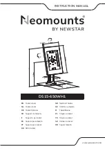 Предварительный просмотр 1 страницы NewStar Neomounts DS15-650WH1 Instruction Manual