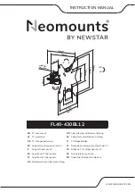 Предварительный просмотр 1 страницы NewStar NeoMounts FL40-430BL12 Instruction Manual