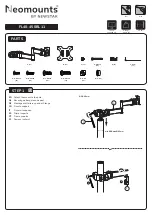 Preview for 2 page of NewStar NeoMounts FL40-450BL11 Instruction Manual