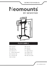 Предварительный просмотр 1 страницы NewStar NeoMounts FL50-540BL1 Instruction Manual