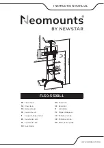 Preview for 1 page of NewStar NeoMounts FL50-550BL1 Instruction Manual