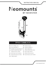 NewStar Neomounts FPMA-C200BLACK Instruction Manual preview