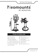 Предварительный просмотр 1 страницы NewStar Neomounts FPMA-D025SILVER Instruction Manual