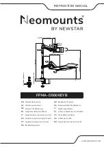 NewStar Neomounts FPMA-D500KEYB Instruction Manual preview