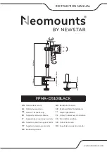 NewStar Neomounts FPMA-D510BLACK Instruction Manual preview