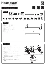 Preview for 2 page of NewStar Neomounts FPMA-D510BLACK Instruction Manual