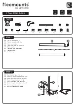 Предварительный просмотр 2 страницы NewStar NeoMounts FPMA-D550SBLACK Instruction Manual