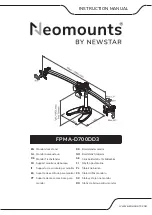 Предварительный просмотр 1 страницы NewStar Neomounts FPMA-D700DD3 Instruction Manual