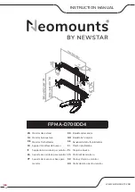 Предварительный просмотр 1 страницы NewStar Neomounts FPMA-D700DD4 Instruction Manual