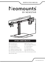 NewStar Neomounts FPMA-D865DBLACK Instruction Manual preview