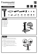 Preview for 2 page of NewStar Neomounts FPMA-D865DBLACK Instruction Manual