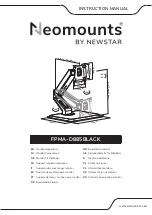 NewStar Neomounts FPMA-D885BLACK Instruction Manual preview