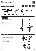 Предварительный просмотр 2 страницы NewStar Neomounts FPMA-D950 Instruction Manual